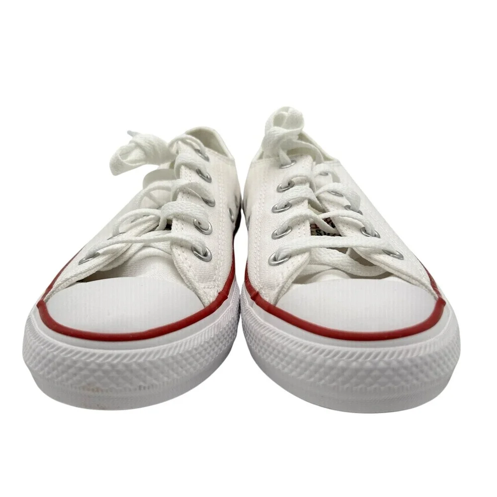 Converse Chuck Taylor‎ All Star Low Top White Youth Sneakers Size 2 NWB